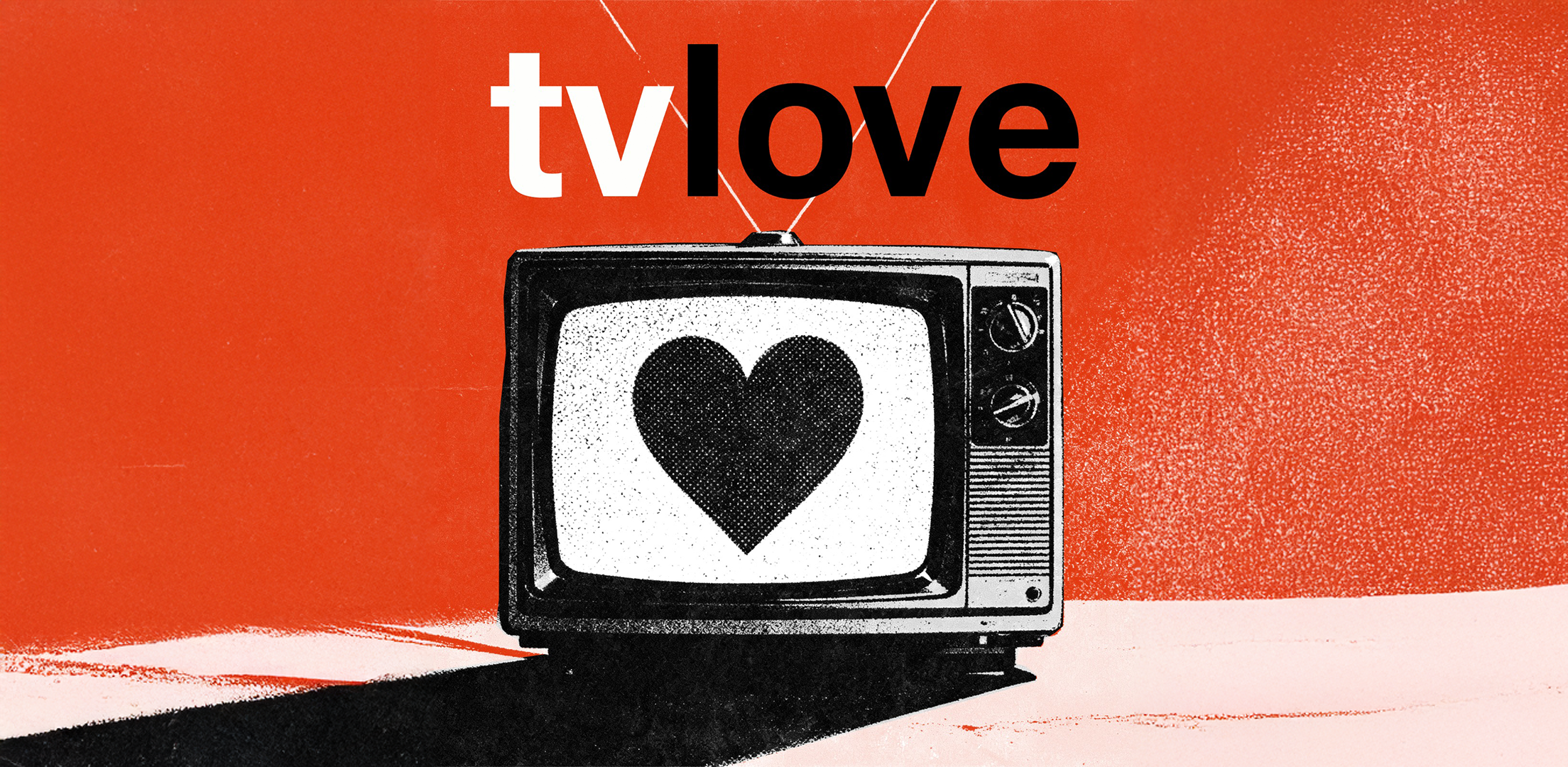 TVLove band visual style graphic